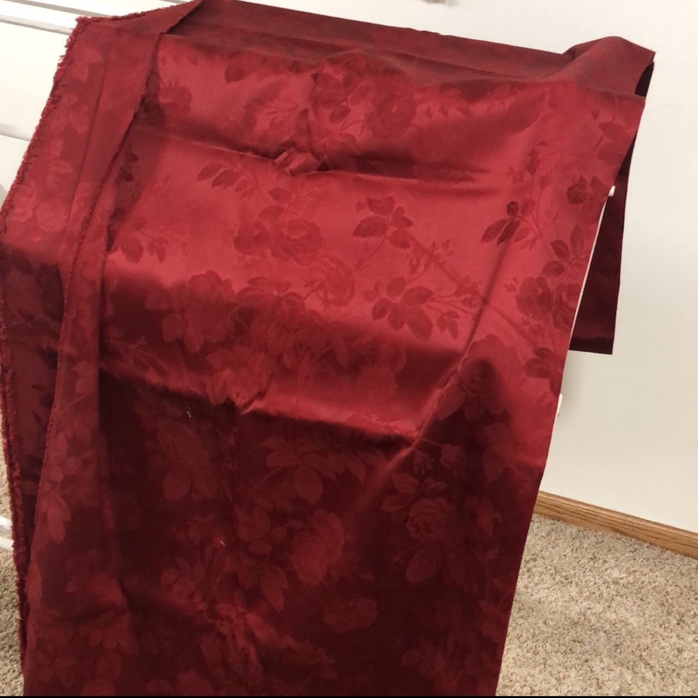 Rich Rust colored 100% cotton fabric